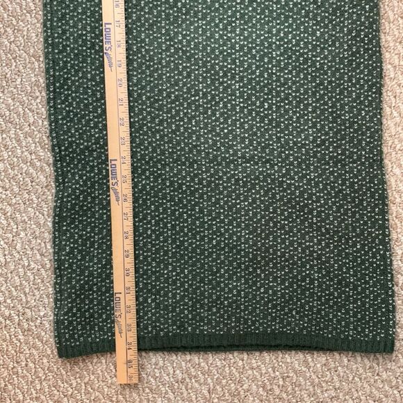 NWT Madewell Oversized Turtleneck Sweater Dress in Geo Print Wool Blend XXS - Picture 11 of 12